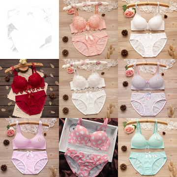 Combo Of 8 Bra & panties Set | BP-08