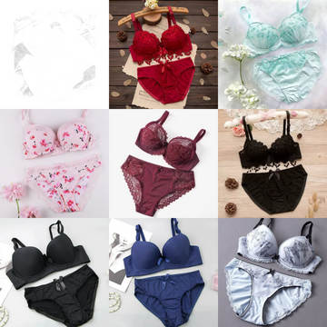 Combo Of 8 Bra & panties Set | BP-06