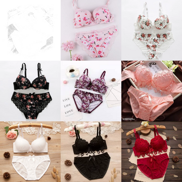 Combo Of 8 Bra & panties Set | BP-05