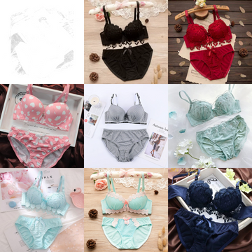 Combo Of 8 Bra & panties Set | BP-04