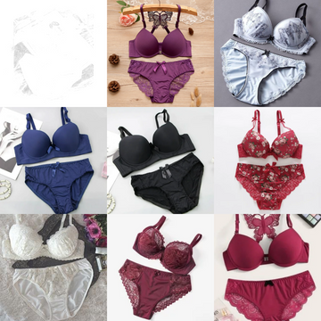 Combo Of 8 Bra & panties Set | BP-03