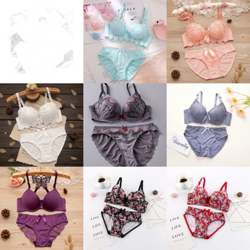 Combo Of 8 Bra & panties Set | BP-01