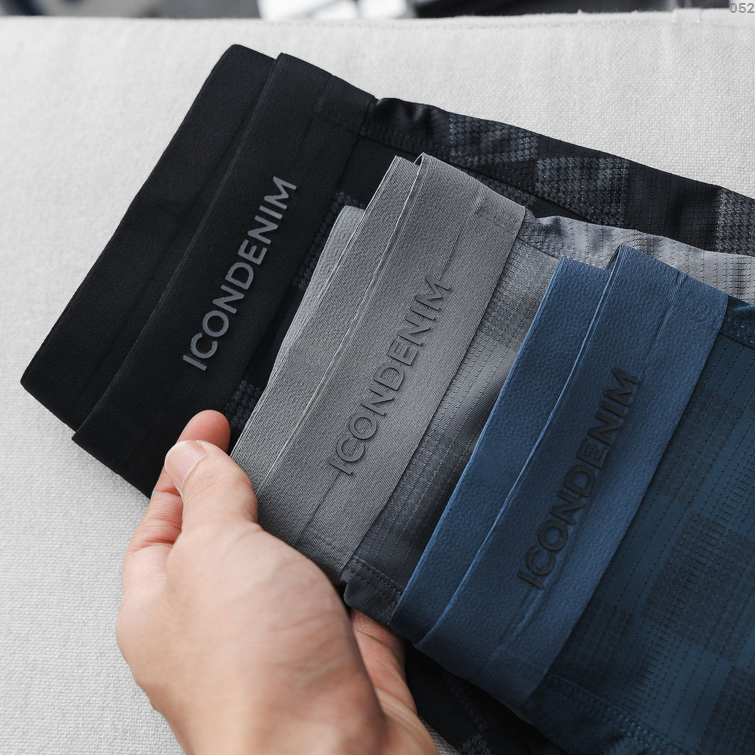 SkinEase Denim Pattern Men's Boxer Shorts | BS-38
