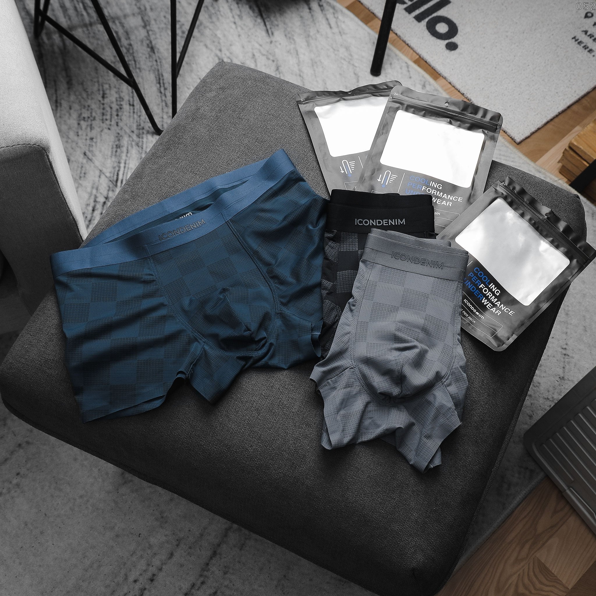 SkinEase Denim Pattern Men's Boxer Shorts | BS-38