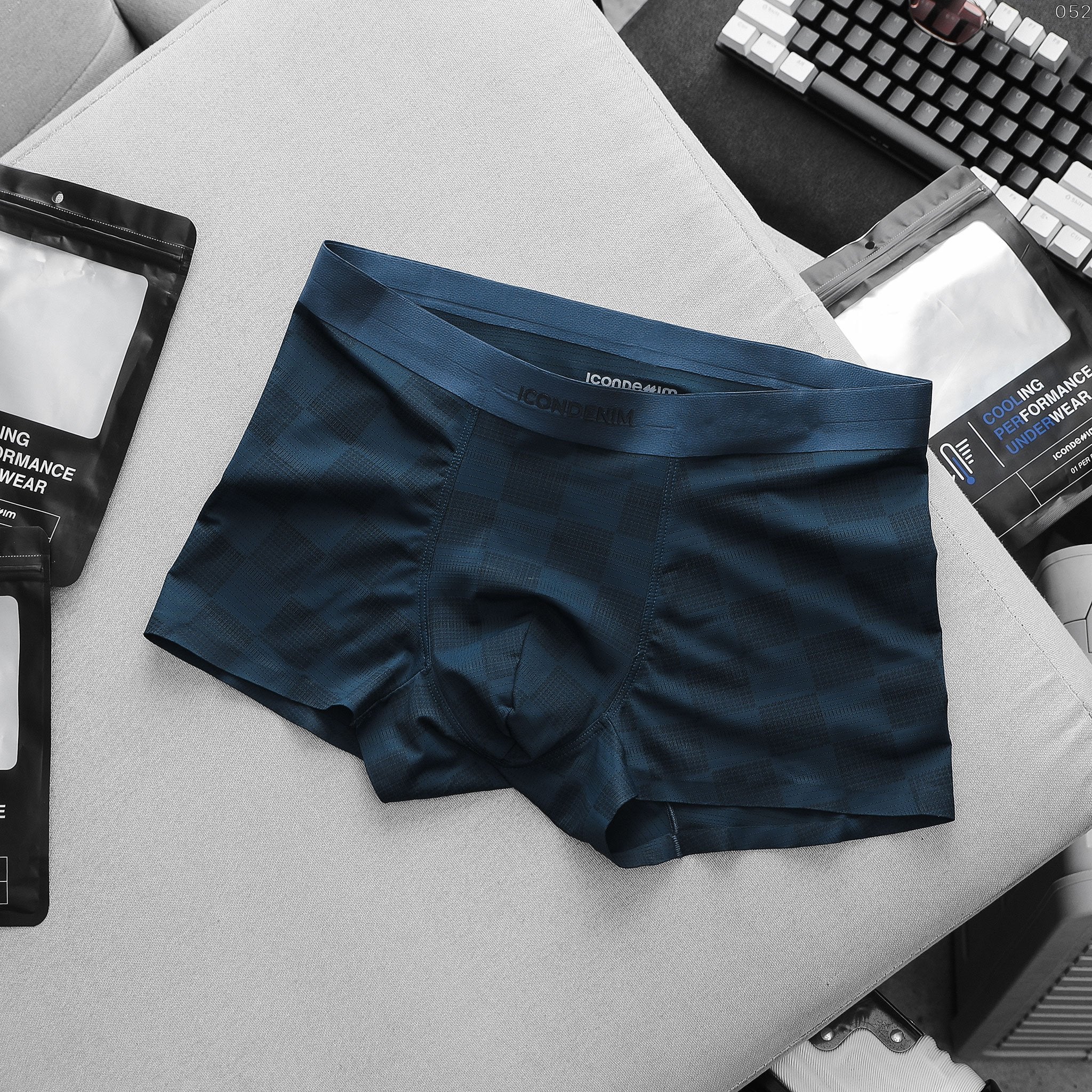 SkinEase Denim Pattern Men's Boxer Shorts | BS-38