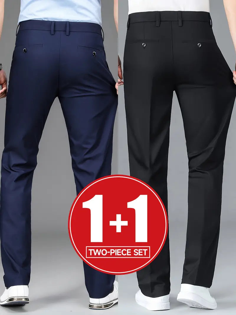 Men's Comfort Fit Business Pants 🔥BUY 1 GET 1 FREE🛍️