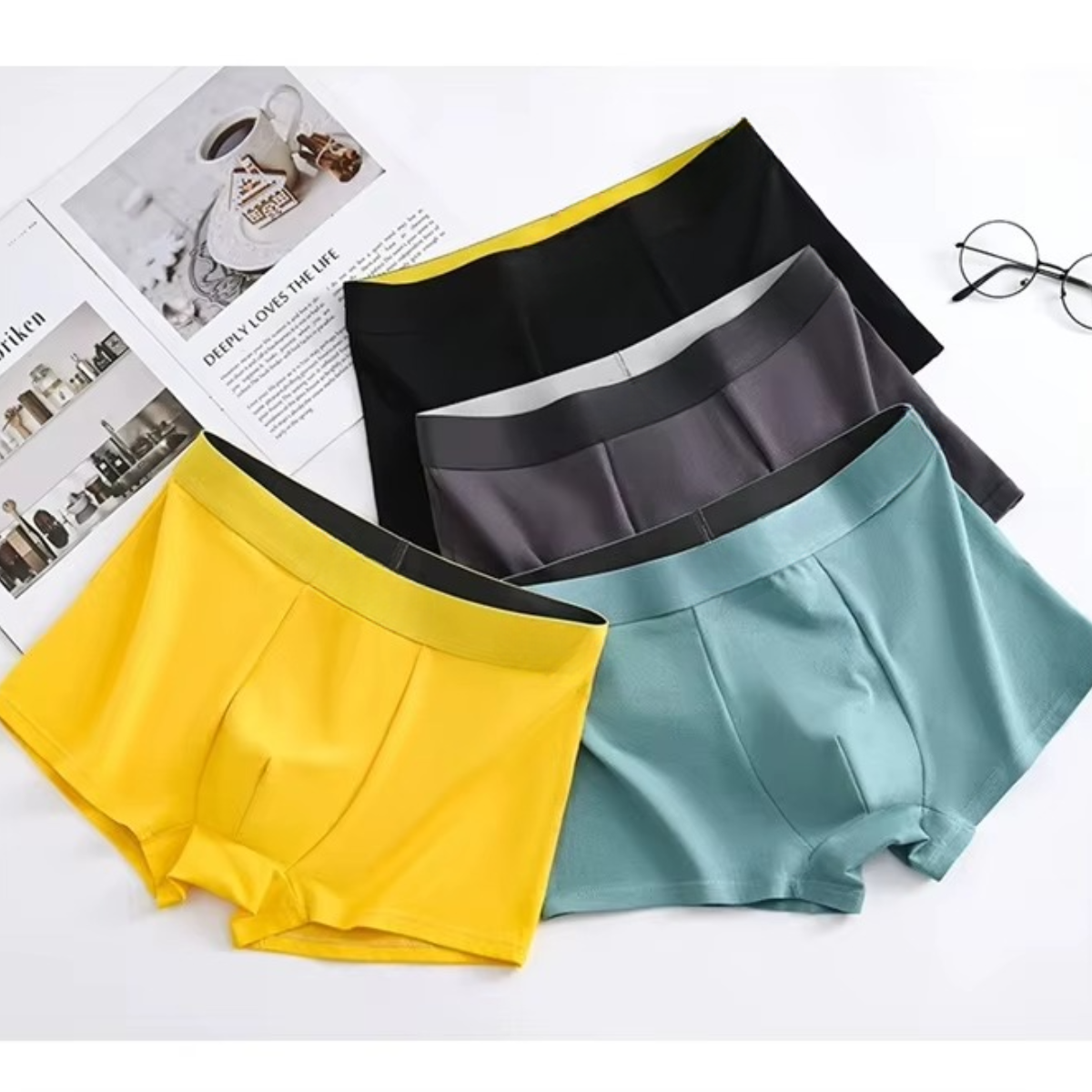 6-Pack Sky Soft Premium Boxers -  Ultra-Comfort Bundle