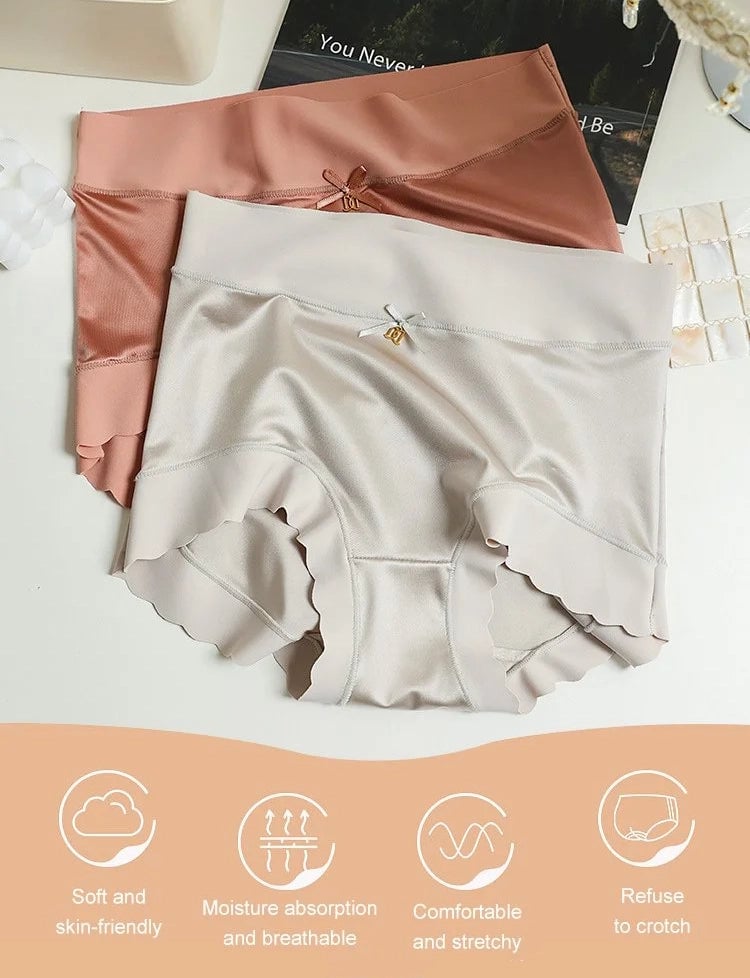 Silky Cool Antibacterial Cooling Cotton Panties-Pack Of 6