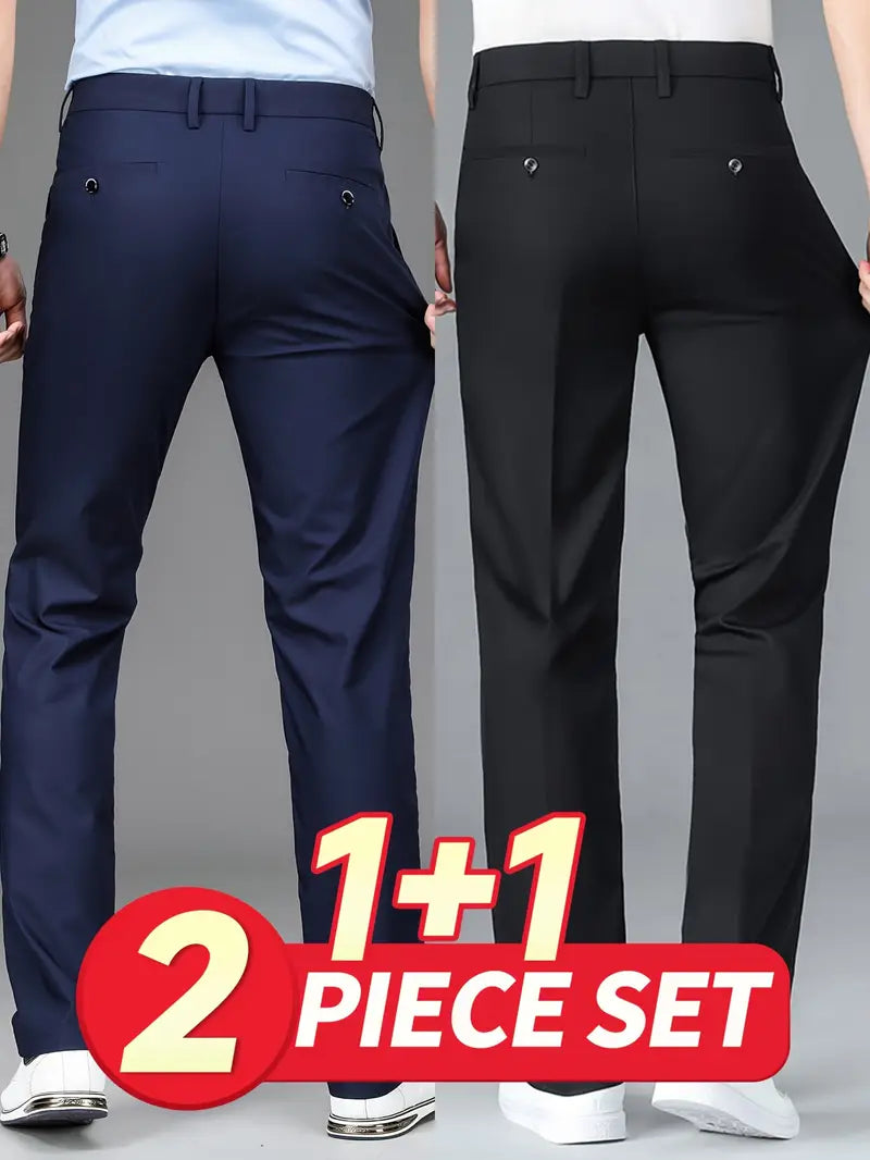 Men's Comfort Fit Business Pants 🔥BUY 1 GET 1 FREE🛍️
