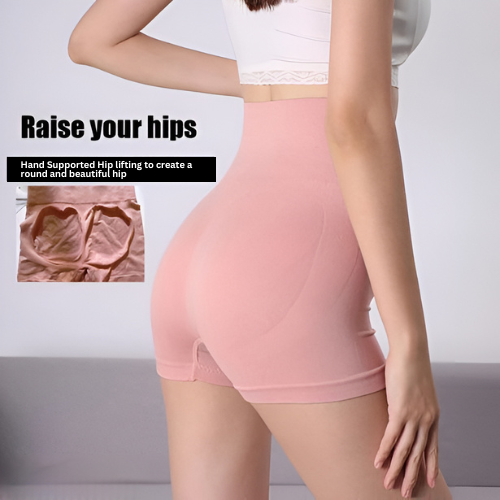 Womens High waisted Tummy Tucking Seamless Underwear (Pack of 6)