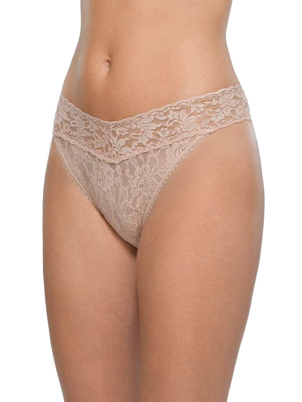 Silken Shadows Lace Thong - Pack of 3