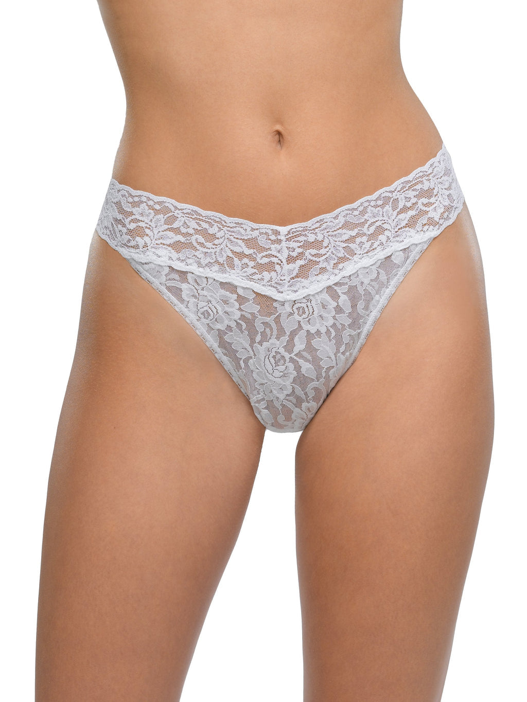 Silken Shadows Lace Thong - Pack of 3
