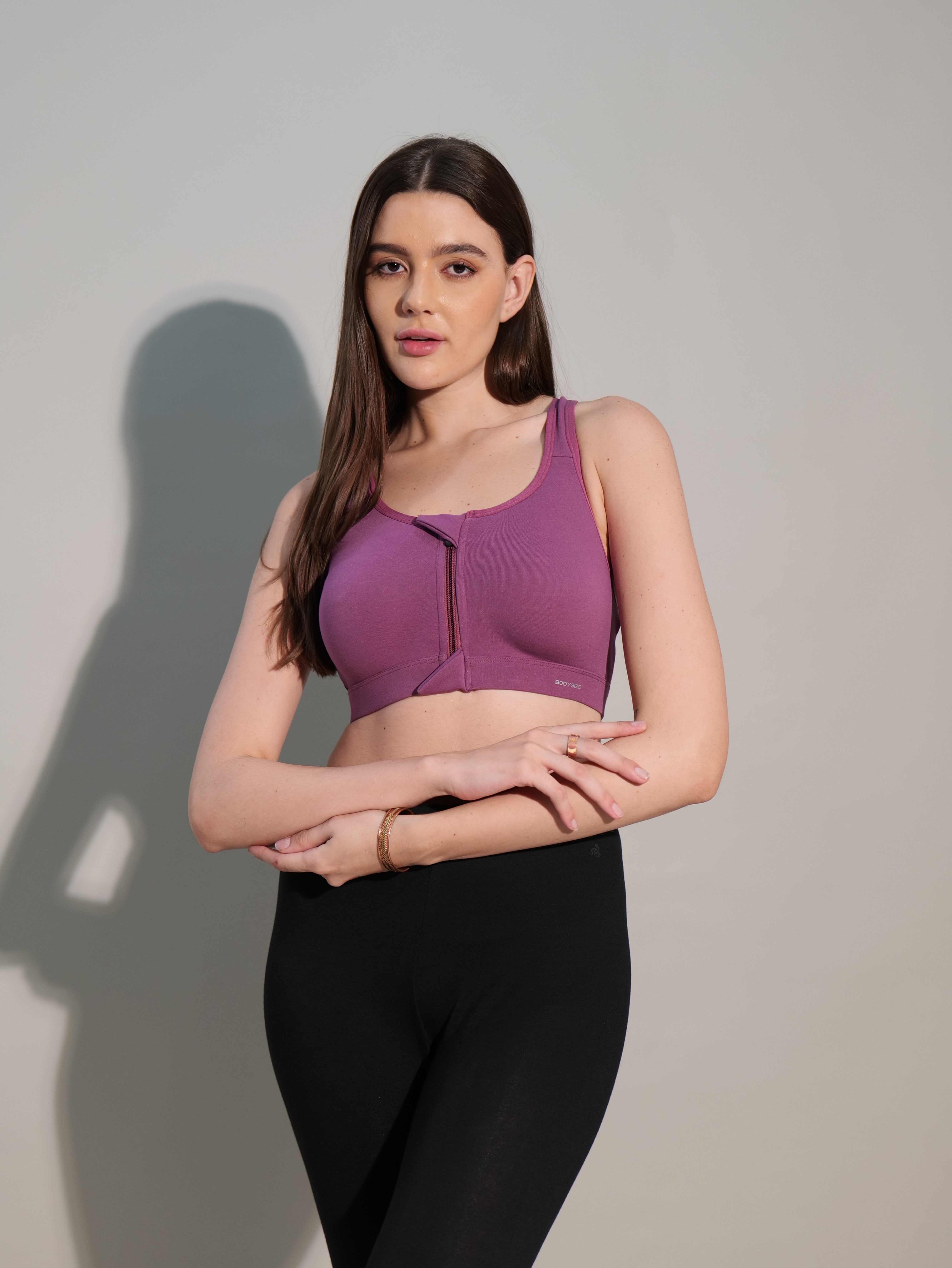 Zipper Sports Cotton Bra Pack of 6