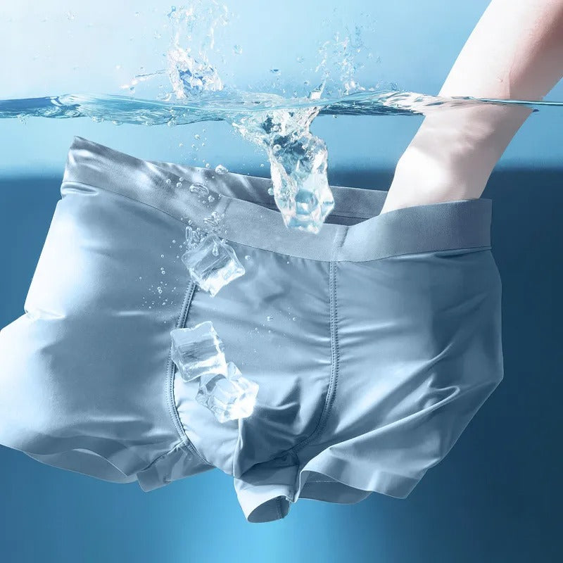 Men's 3A Antibacterial ice silk Underwear (Pack of 7)