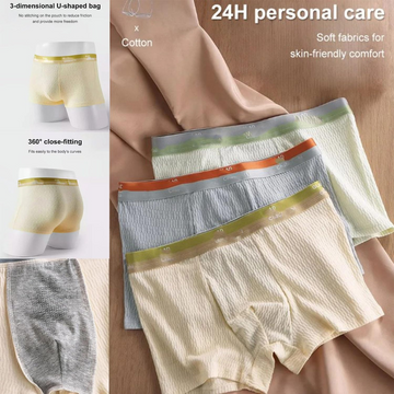 Pack of 9 Men's HygienePro Boxers – Antimicrobial Breathable Underwear (Pack Of 9)