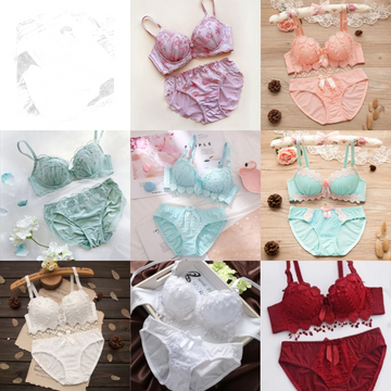 Combo Of 8 Bra & panties Set | BP-10