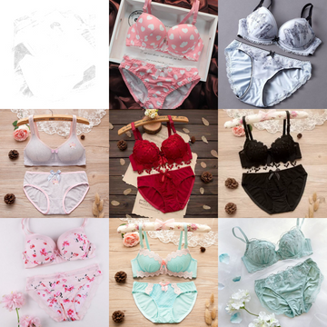 Combo Of 8 Bra & panties Set | BP-02
