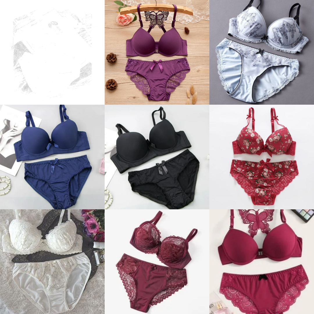 Combo Of 8 Bra & panties Set | BP-03