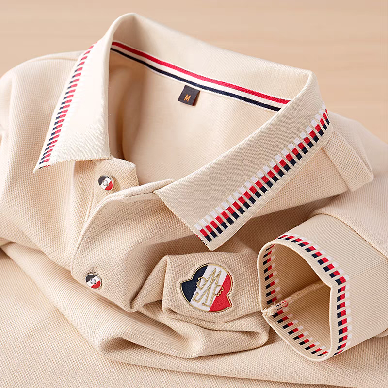 Men's Brown Full Sleeve Polo T-Shirt | PT-05