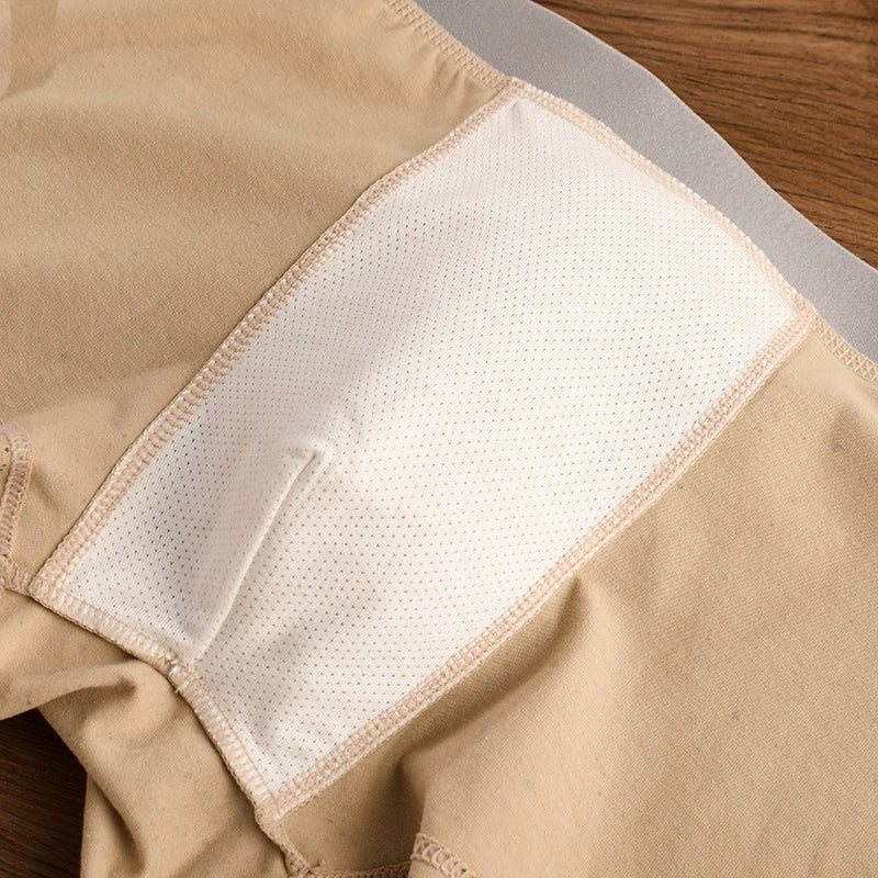 Men's Soft Breathable Boxer Briefs - Pack of 4