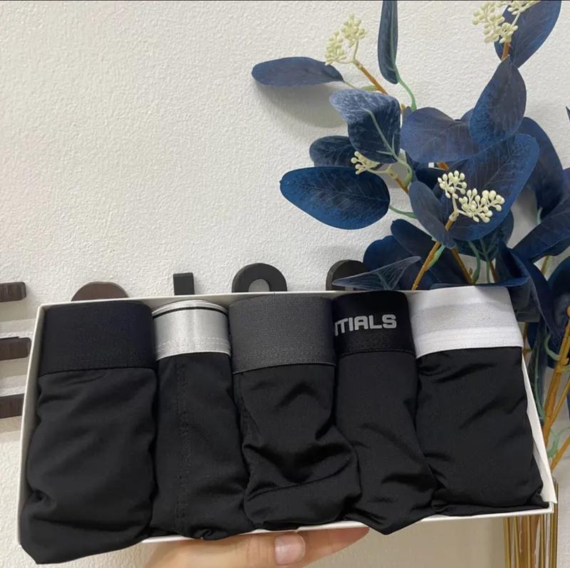 Combo of Black Boxer Shorts, Cold Elastic Material for Men | BS-02