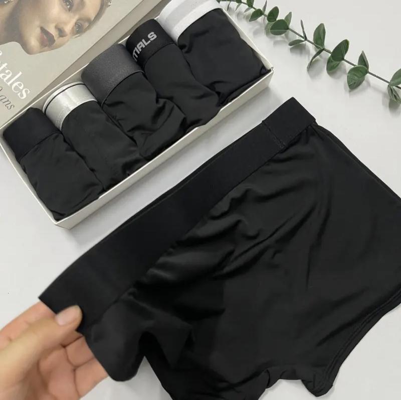 Combo of Black Boxer Shorts, Cold Elastic Material for Men | BS-02