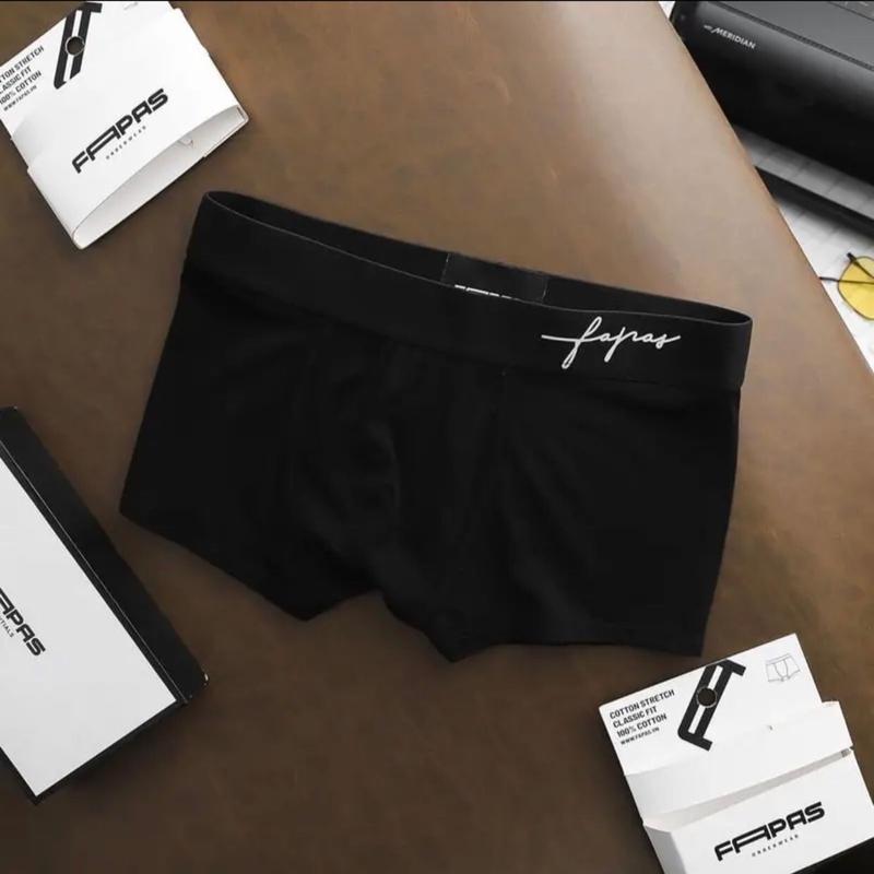 Combo of Black Boxer Shorts, Cold Elastic Material for Men | BS-02